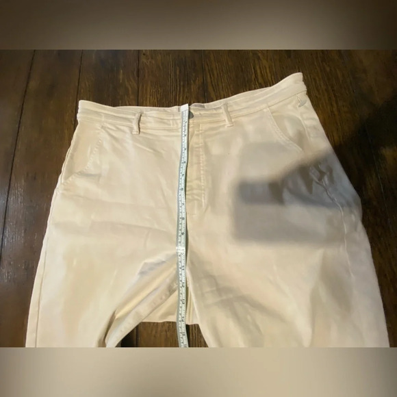 Everlane Cream Straight Leg Crop Tall Size 16 B5 - Picture 6 of 7